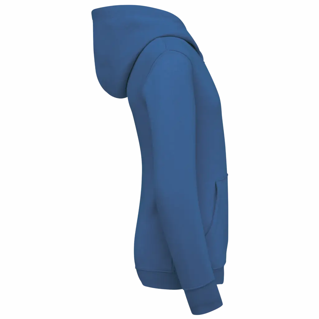 Kindersweater met capuchon, light royal blue — productfoto 19