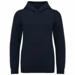 Kindersweater met capuchon, navy — productfoto 23