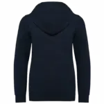 Kindersweater met capuchon, navy — productfoto 24