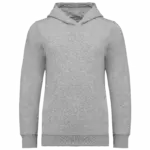 Kindersweater met capuchon, oxford grey — productfoto 26
