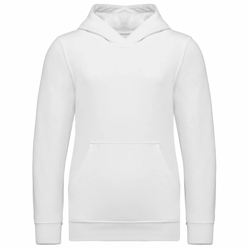 Kindersweater met capuchon, white — productfoto 32