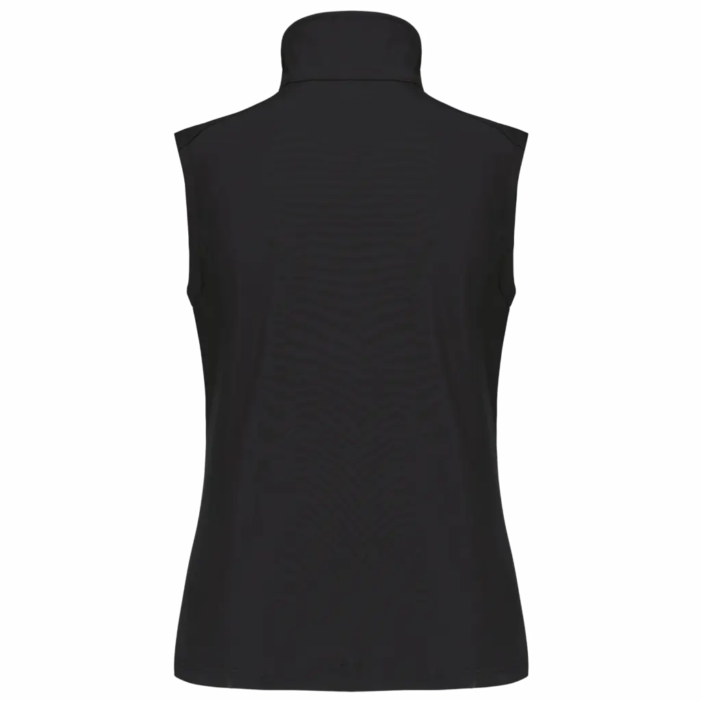 Dames softshell bodywarmer, black — productfoto 11