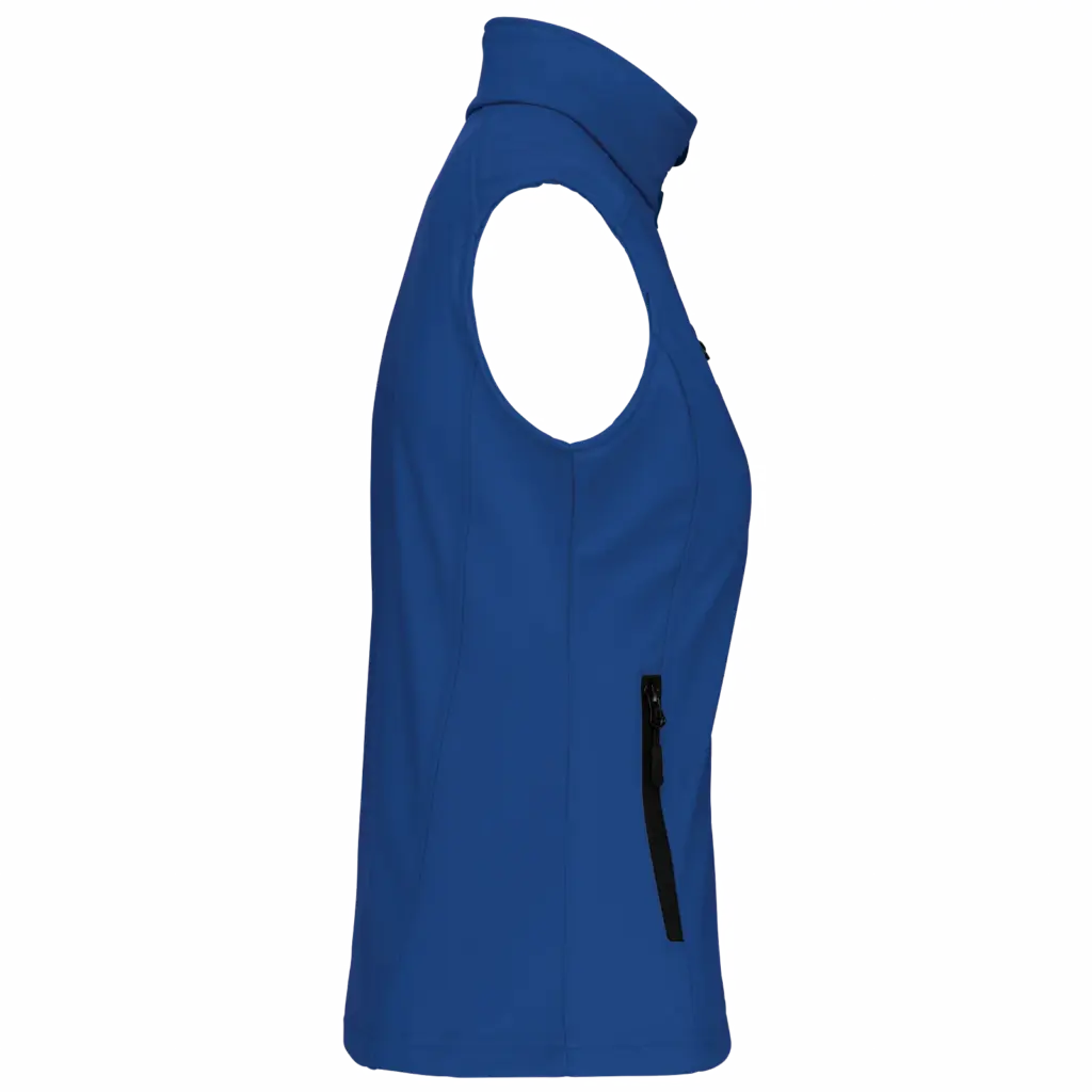 Dames softshell bodywarmer, dark royal blue — productfoto 21