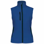Dames softshell bodywarmer, dark royal blue — productfoto 22