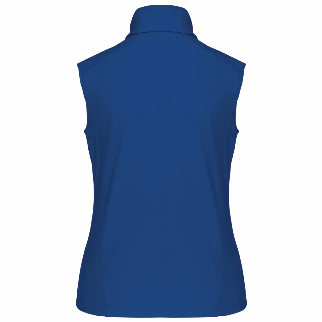 Dames softshell bodywarmer, dark royal blue — productfoto 23