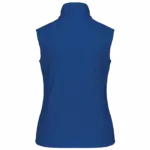 Dames softshell bodywarmer, dark royal blue — productfoto 23