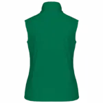 Dames softshell bodywarmer, kelly green — productfoto 26