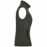 Dames softshell bodywarmer, marl green — productfoto 27