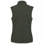 Dames softshell bodywarmer, marl green — productfoto 29