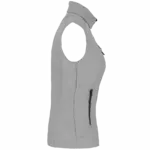 Dames softshell bodywarmer, marl grey — productfoto 30