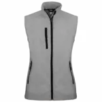 Dames softshell bodywarmer, marl grey — productfoto 31