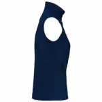 Dames softshell bodywarmer, navy — productfoto 33