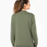 Gerecyclede uniseks sweater met ronde hals — productfoto 10
