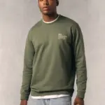 Gerecyclede uniseks sweater met ronde hals — productfoto 15