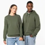 Gerecyclede uniseks sweater met ronde hals — productfoto 25