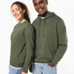 Gerecyclede uniseks sweater met ronde hals — productfoto 26