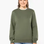 Gerecyclede uniseks sweater met ronde hals — productfoto 27