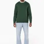 Gerecyclede uniseks sweater met ronde hals — productfoto 29