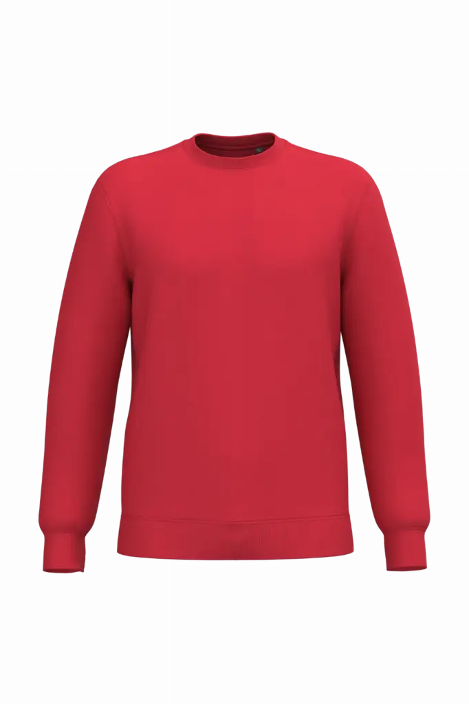 Gerecyclede uniseks sweater met ronde hals — productfoto 69