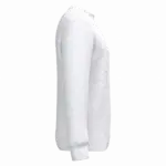 Gerecyclede uniseks sweater met ronde hals, ash heather — productfoto 32