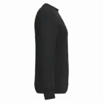Gerecyclede uniseks sweater met ronde hals, black — productfoto 35