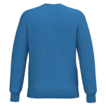 Gerecyclede uniseks sweater met ronde hals, light royal blue — productfoto 52