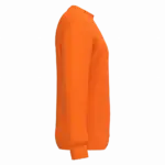 Gerecyclede uniseks sweater met ronde hals, orange — productfoto 59