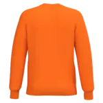 Gerecyclede uniseks sweater met ronde hals, orange — productfoto 61