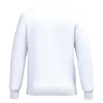 Gerecyclede uniseks sweater met ronde hals, white — productfoto 79