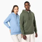 Gerecyclede uniseks sweater met capuchon