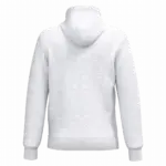 Gerecyclede uniseks sweater met capuchon, ash heather — productfoto 23