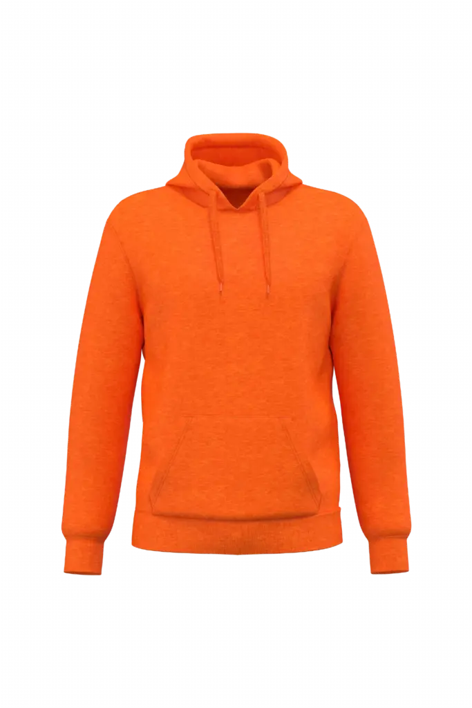 Hoodie bedrucken K4041 recyceltes Fleece S-3XL — Produktfoto 50