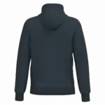 Gerecyclede uniseks sweater met capuchon, navy — productfoto 47