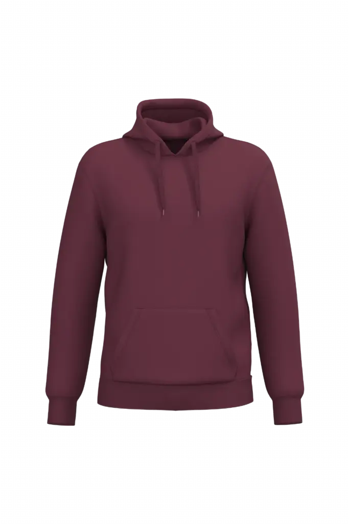 Hoodie bedrucken K4041 recyceltes Fleece S-3XL — Produktfoto 58