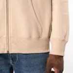 K4042-8_2026 - Hidalgo Gerecyclede uniseks sweater met rits en capuchon — productfoto 6