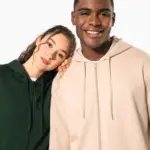 K4042-16_2026 - Hidalgo Gerecyclede uniseks sweater met rits en capuchon — productfoto 10