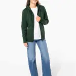 K4042-12_2026 - Hidalgo Gerecyclede uniseks sweater met rits en capuchon — productfoto 15