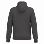 PS_K4042-B_DARKGREY - Hidalgo Gerecyclede uniseks sweater met rits en capuchon, dark grey — productfoto 24