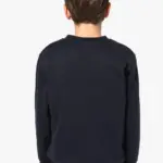 Gerecyclede kindersweater met ronde hals — productfoto 2