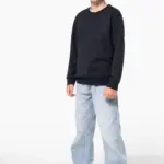 Gerecyclede kindersweater met ronde hals — productfoto 7