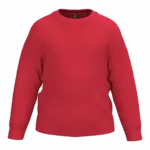 Gerecyclede kindersweater met ronde hals — productfoto 22