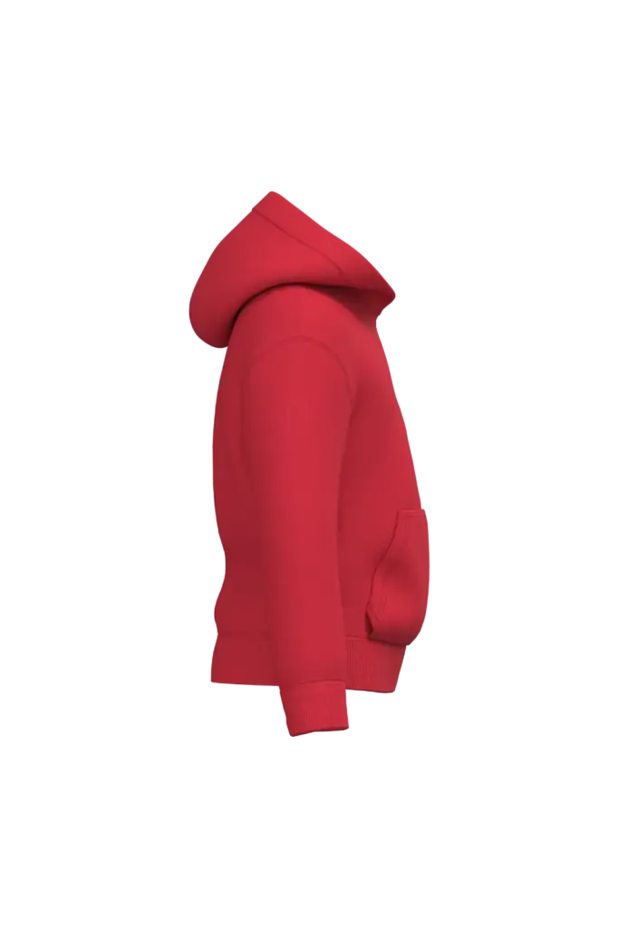 Gerecyclede kindersweater met capuchon — productfoto 18