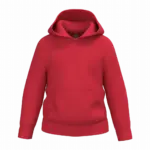 Gerecyclede kindersweater met capuchon — productfoto 19
