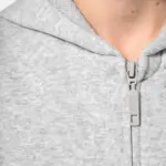 Gerecycled sweatvest met capuchon — productfoto 2