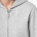 Gerecycled sweatvest met capuchon — productfoto 3