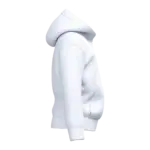 PS_K4045-S_WHITE - Hidalgo-werbeartikel Gerecycled sweatvest met capuchon, white — productfoto 14