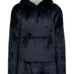 PS_K410_NIGHTNAVY - Hidalgo-werbeartikel Poncho plaid, night navy — productfoto 10