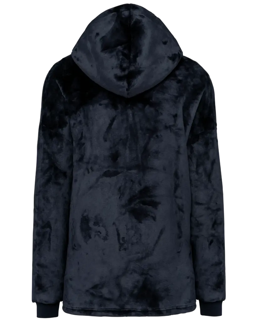 PS_K410-B_NIGHTNAVY - Hidalgo-werbeartikel Poncho plaid, night navy — productfoto 11