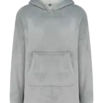 PS_K410_SNOWGREY - Hidalgo-werbeartikel Poncho plaid, snow grey — productfoto 12