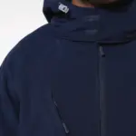 Heren softshell jas met afneembare capuchon — productfoto 3
